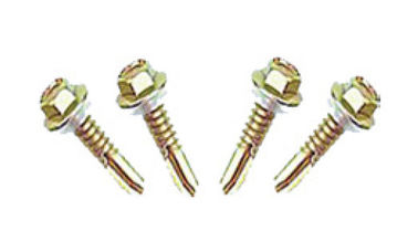 الصلب المجلفن أجزاء إطار الدفيئة Ø5.5mm 25MM طويلة المسمار الذاتي الحفر