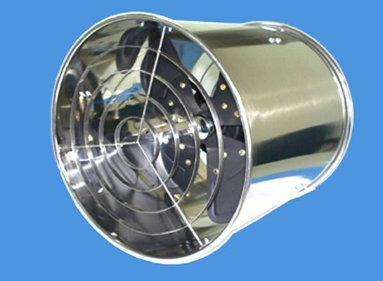 الاحتباس الحراري 145W قطع الغيار Ø400mm مروحة تداول مع بيت صفائح من الفولاذ المقاوم للصدأ