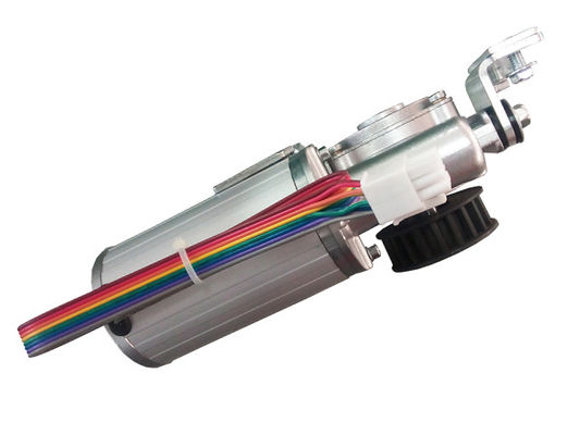 العاصمة العتاد المحرك 24V DC 65W 4200RPM مع التشفير، الألومنيوم دييكاستينغ علبة التروس