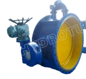 مشتغل والعتاد شفة صمام فراشة 1000MM للطاقة الكهرومائية
