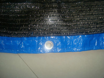أسود hdpe حديقة ظل تشبيك, حديقة سياج شبكة 90gsm - 300gsm