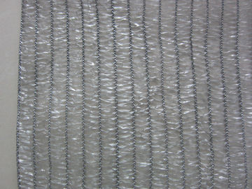 hdpe Raschel يحبك رماديّ حديقة ظل تشبيك ل Safty سياج